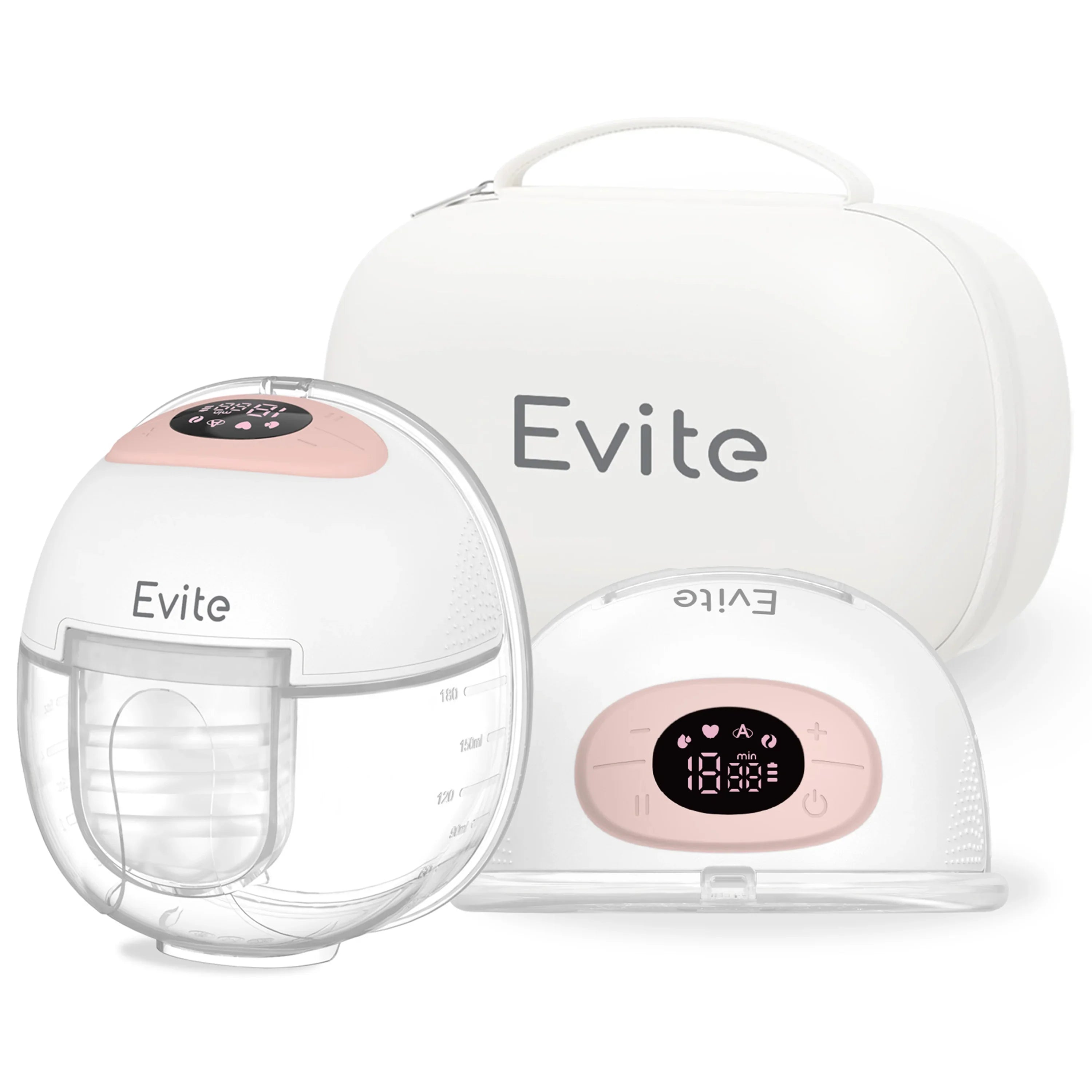 Evite Handsfree Borstkolf Nova — Duo + Luxe Tas